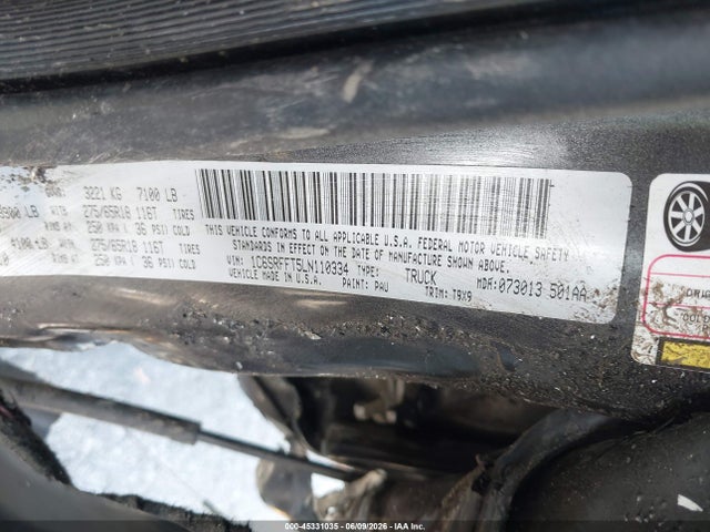 1C6SRFFT5LN110334 RAM 1500 Big Horn 4x4 5&#039;7 Box