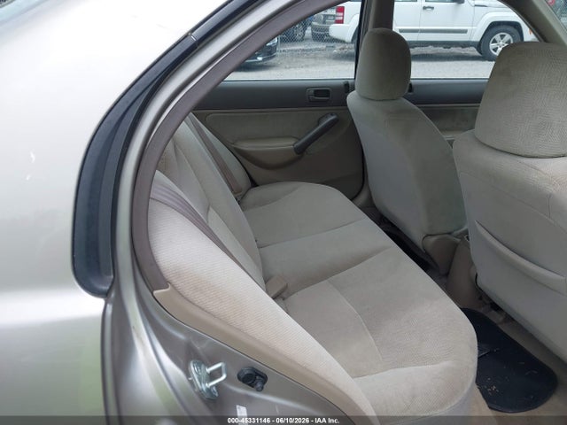 45331146 :رقم المزاد ، 2HGES16571H510787 vin ، 2001 Honda Civic Lx مزاد بيع