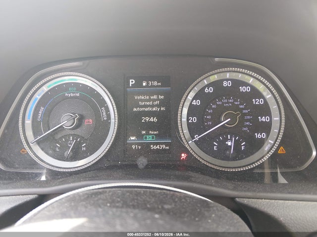 Auction sale of the 2022 Hyundai Sonata Hybrid Blue, vin: KMHL24JJ1NA048223, lot number: 45331252