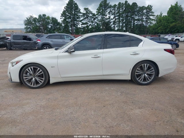 Aukcja sprzedaży 2018 Infiniti Q50 3.0t Sport, vin: JN1EV7AP7JM591811, numer aukcji: 45331326
