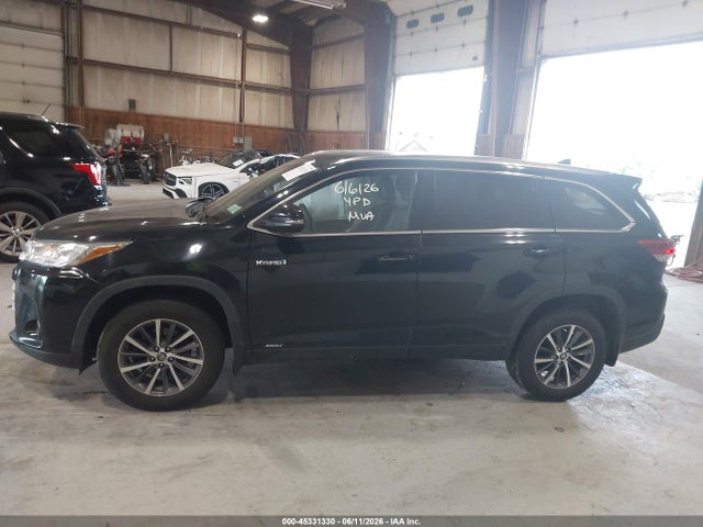 Aukcja sprzedaży 2019 Toyota Highlander Hybrid Xle, vin: 5TDJGRFH6KS065744, numer aukcji: 45331330