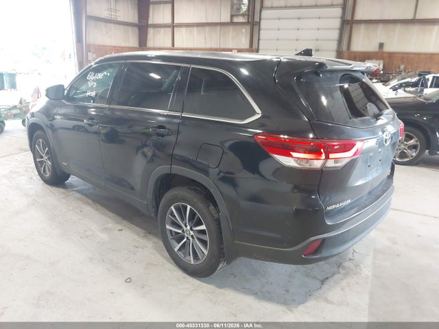 Aukcja sprzedaży 2019 Toyota Highlander Hybrid Xle, vin: 5TDJGRFH6KS065744, numer aukcji: 45331330