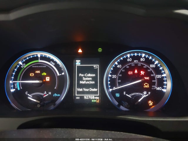Aukcja sprzedaży 2019 Toyota Highlander Hybrid Xle, vin: 5TDJGRFH6KS065744, numer aukcji: 45331330
