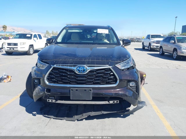 45331331 :رقم المزاد ، 5TDYARAH2NS014897 vin ، 2022 Toyota Highlander Hybrid Limited مزاد بيع
