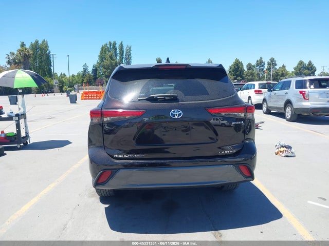 45331331 :رقم المزاد ، 5TDYARAH2NS014897 vin ، 2022 Toyota Highlander Hybrid Limited مزاد بيع