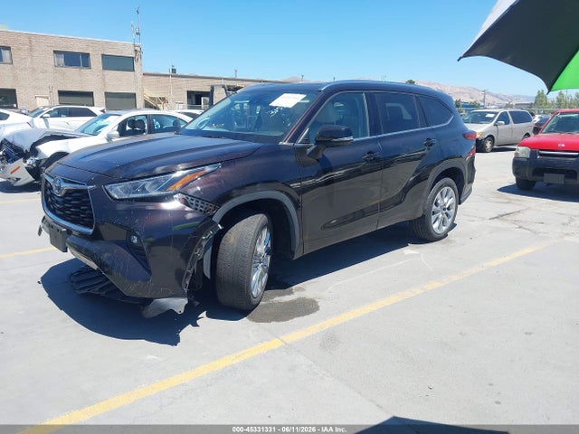 Auction sale of the 2022 Toyota Highlander Hybrid Limited, vin: 5TDYARAH2NS014897, lot number: 45331331