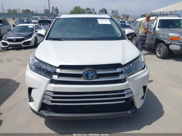 Aukcja sprzedaży 2018 Toyota Highlander Hybrid Xle, vin: 5TDJGRFH7JS042293, numer aukcji: 45331345
