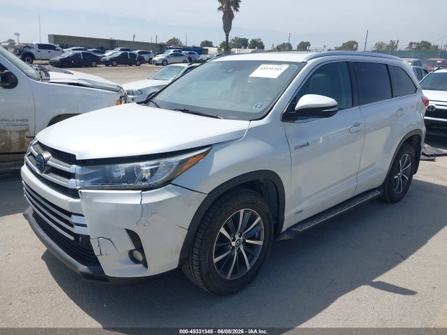 Aukcja sprzedaży 2018 Toyota Highlander Hybrid Xle, vin: 5TDJGRFH7JS042293, numer aukcji: 45331345