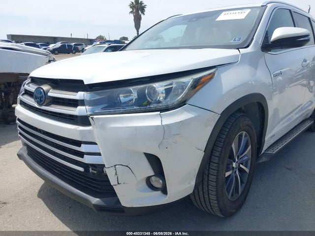 Aukcja sprzedaży 2018 Toyota Highlander Hybrid Xle, vin: 5TDJGRFH7JS042293, numer aukcji: 45331345