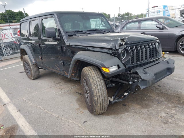 2024 Jeep Wrangler 4-door Sport S 4x4 მანქანა იყიდება აუქციონზე, vin: 1C4PJXDG3RW354018, აუქციონის ნომერი: 45331380