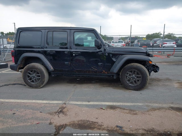 2024 Jeep Wrangler 4-door Sport S 4x4 მანქანა იყიდება აუქციონზე, vin: 1C4PJXDG3RW354018, აუქციონის ნომერი: 45331380