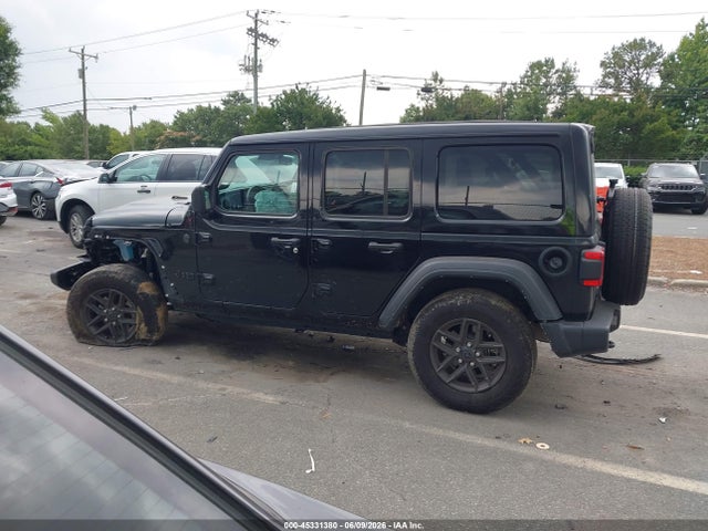 2024 Jeep Wrangler 4-door Sport S 4x4 მანქანა იყიდება აუქციონზე, vin: 1C4PJXDG3RW354018, აუქციონის ნომერი: 45331380