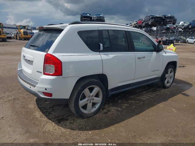 2013 Jeep Compass Limited მანქანა იყიდება აუქციონზე, vin: 1C4NJCCB7DD197118, აუქციონის ნომერი: 45331426