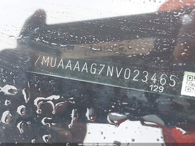 45331441 :رقم المزاد ، 7MUAAAAG7NV023465 vin ، 2022 Toyota Corolla Cross L مزاد بيع