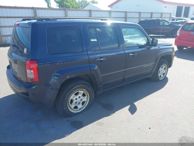 45331443 :رقم المزاد ، 1C4NJRBB8FD135086 vin ، 2015 Jeep Patriot Sport مزاد بيع
