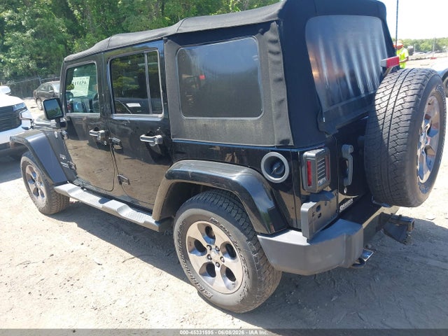 2016 Jeep Wrangler Unlimited Sahara მანქანა იყიდება აუქციონზე, vin: 1C4BJWEG3GL119894, აუქციონის ნომერი: 45331595
