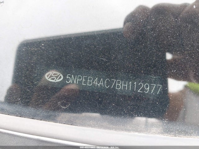 2011 Hyundai Sonata Gls მანქანა იყიდება აუქციონზე, vin: 5NPEB4AC7BH112977, აუქციონის ნომერი: 45331663