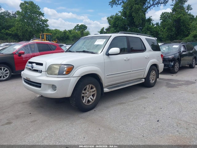 45331836 :رقم المزاد ، 5TDBT48A56S273185 vin ، 2006 Toyota Sequoia Limited V8 مزاد بيع