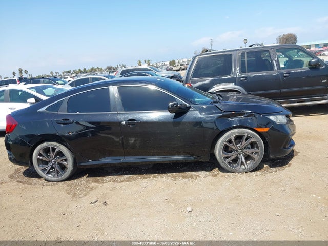 45331850 :رقم المزاد ، 2HGFC2F8XKH582747 vin ، 2019 Honda Civic Sport مزاد بيع