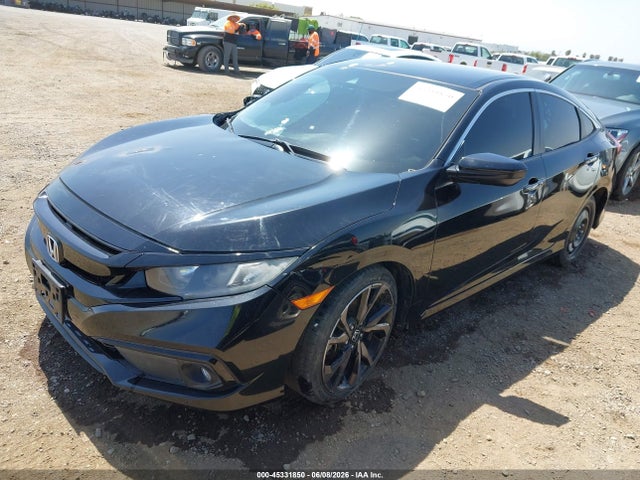 45331850 :رقم المزاد ، 2HGFC2F8XKH582747 vin ، 2019 Honda Civic Sport مزاد بيع