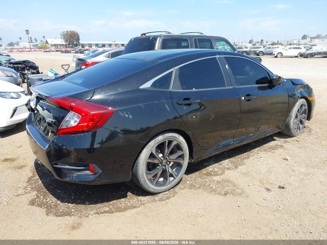 45331850 :رقم المزاد ، 2HGFC2F8XKH582747 vin ، 2019 Honda Civic Sport مزاد بيع
