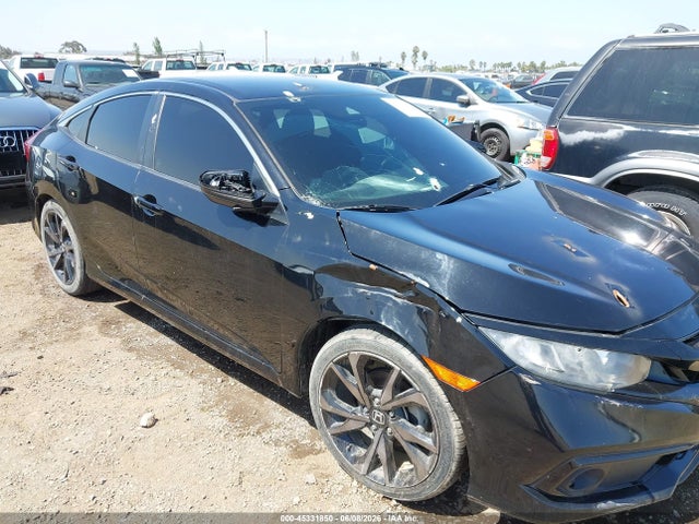 45331850 :رقم المزاد ، 2HGFC2F8XKH582747 vin ، 2019 Honda Civic Sport مزاد بيع