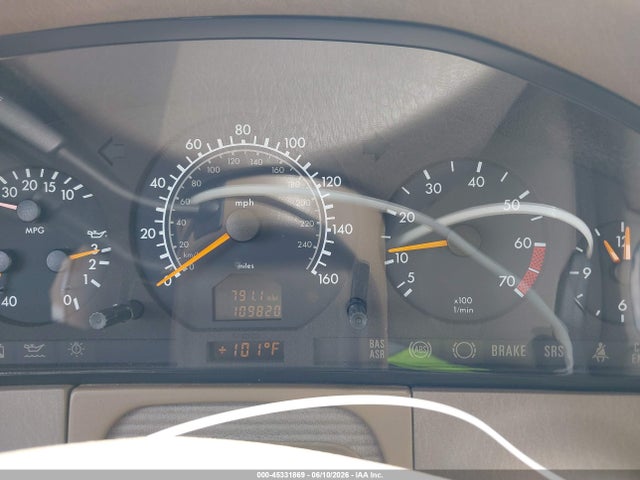 Aukcja sprzedaży 1998 Mercedes-benz S 420, vin: WDBGA43G2WA396042, numer aukcji: 45331869
