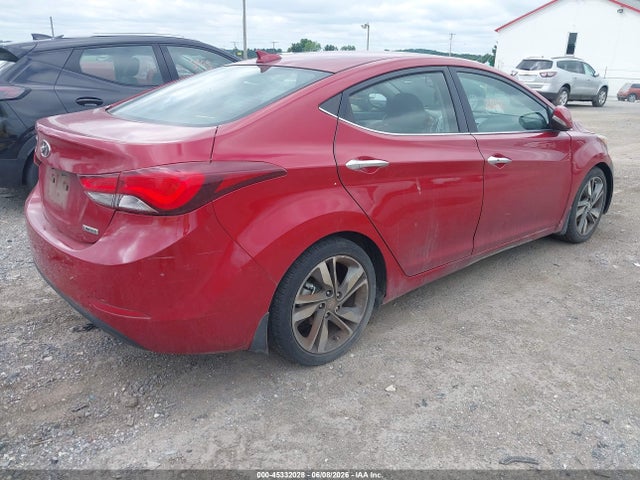 Aukcja sprzedaży 2016 Hyundai Elantra Limited, vin: KMHDH4AE8GU572234, numer aukcji: 45332028