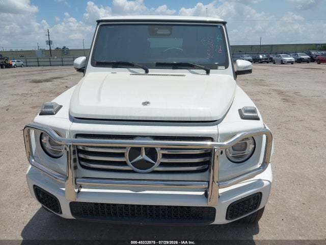 45332075 :رقم المزاد ، W1NWH1AB7SX021147 vin ، 2025 Mercedes-benz G 550 4matic مزاد بيع