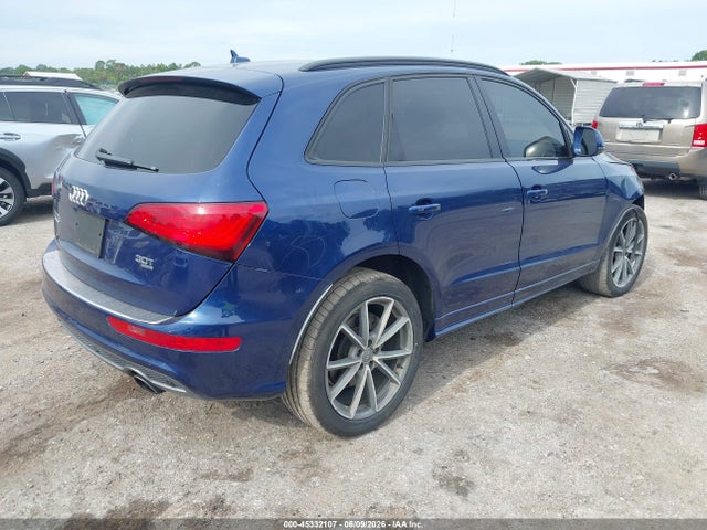 2015 Audi Q5 3.0t Premium Plus მანქანა იყიდება აუქციონზე, vin: WA1DGAFP3FA052310, აუქციონის ნომერი: 45332107