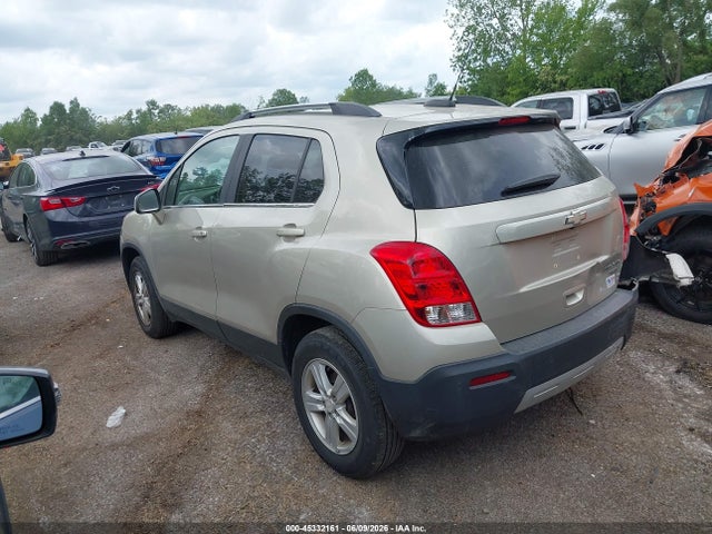 Продаж на аукціоні авто 2016 Chevrolet Trax Lt, vin: 3GNCJPSBXGL172879, номер лоту: 45332161