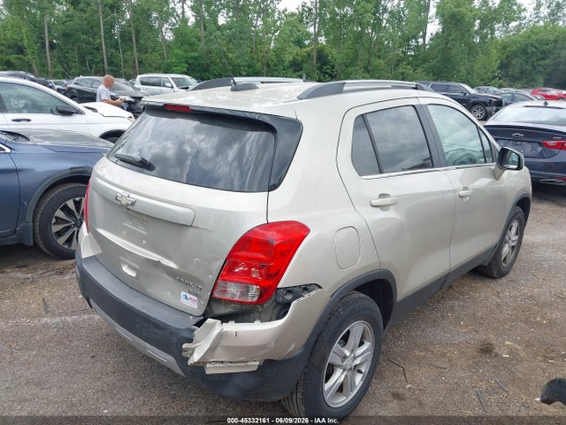 Продаж на аукціоні авто 2016 Chevrolet Trax Lt, vin: 3GNCJPSBXGL172879, номер лоту: 45332161