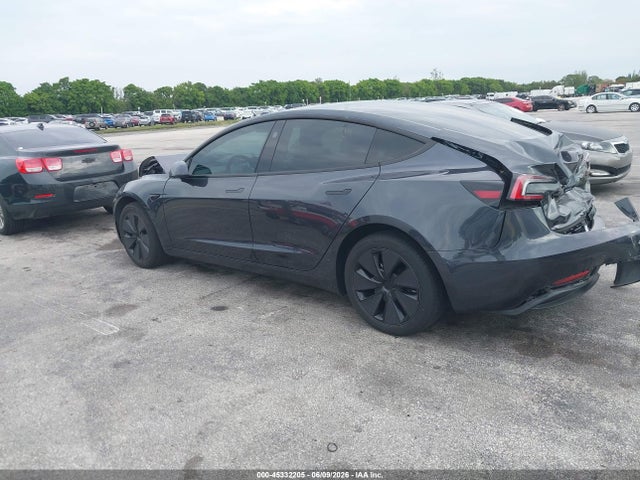 Продажа на аукционе авто 2025 Tesla Model 3 Long Range Rear-wheel Drive/standard Rear-wheel Drive, vin: 5YJ3E1EA1SF026472, номер лота: 45332205