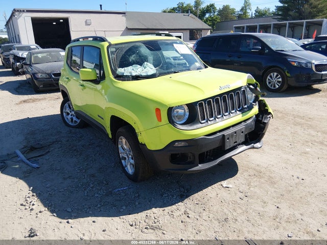 Продажа на аукционе авто 2017 Jeep Renegade Latitude 4x4, vin: ZACCJBBB3HPG08864, номер лота: 45332266