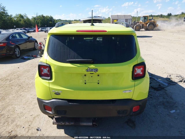 45332266 :رقم المزاد ، ZACCJBBB3HPG08864 vin ، 2017 Jeep Renegade Latitude 4x4 مزاد بيع