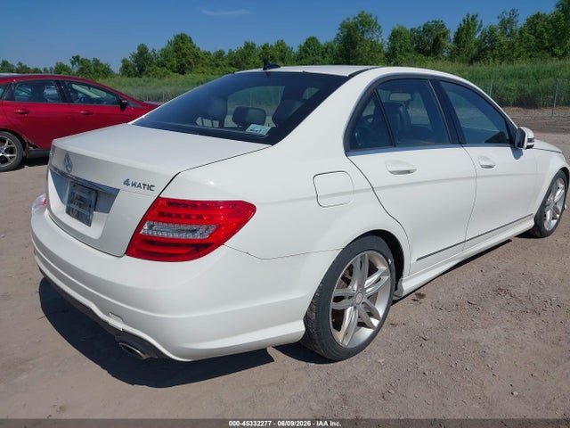 45332277 :رقم المزاد ، WDDGF8BB1CR207187 vin ، 2012 Mercedes-benz C 300 Sport 4matic مزاد بيع