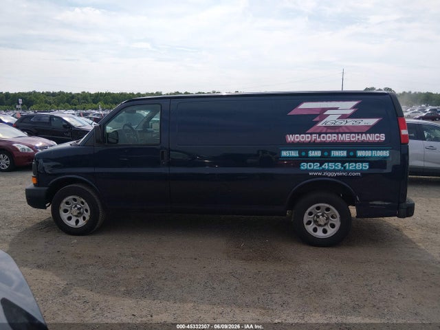 45332307 :رقم المزاد ، 1GCSGAFX6D1155876 vin ، 2013 Chevrolet Express 1500 Work Van مزاد بيع