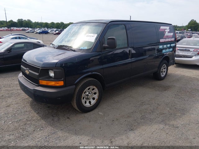45332307 :رقم المزاد ، 1GCSGAFX6D1155876 vin ، 2013 Chevrolet Express 1500 Work Van مزاد بيع