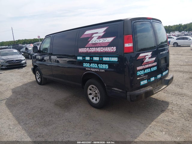 45332307 :رقم المزاد ، 1GCSGAFX6D1155876 vin ، 2013 Chevrolet Express 1500 Work Van مزاد بيع