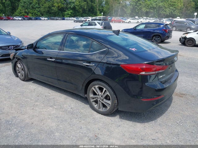 Продажа на аукционе авто 2017 Hyundai Elantra Limited, vin: 5NPD84LF9HH013796, номер лота: 45332348