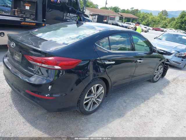 45332348 :رقم المزاد ، 5NPD84LF9HH013796 vin ، 2017 Hyundai Elantra Limited مزاد بيع