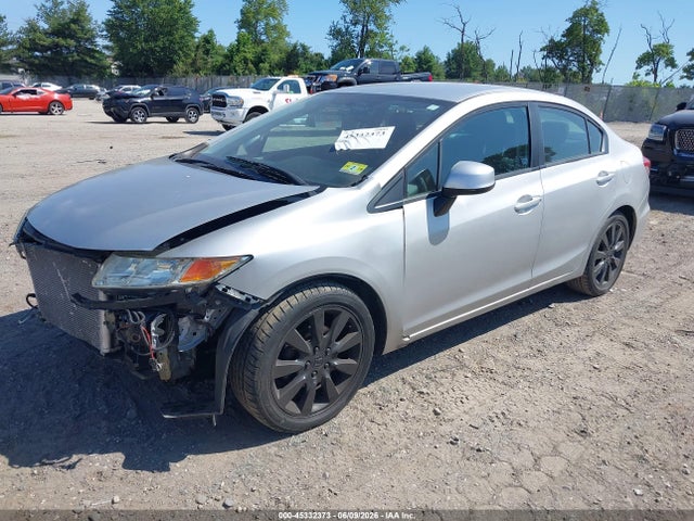 45332373 :رقم المزاد ، 2HGFB2F56DH593367 vin ، 2013 Honda Civic Lx مزاد بيع
