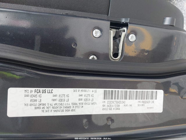 Продаж на аукціоні авто 2016 Dodge Charger R/t, vin: 2C3CDXCT5GH251543, номер лоту: 45332418