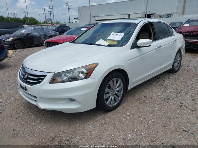 45332509 :رقم المزاد ، 1HGCP3F80CA041011 vin ، 2012 Honda Accord 3.5 Ex-l مزاد بيع