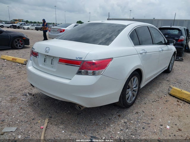 45332509 :رقم المزاد ، 1HGCP3F80CA041011 vin ، 2012 Honda Accord 3.5 Ex-l مزاد بيع