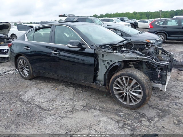 Продажа на аукционе авто 2018 Infiniti Q50 3.0t Luxe, vin: JN1EV7AP0JM591634, номер лота: 45332511