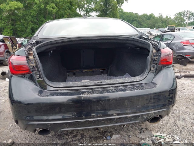 Продажа на аукционе авто 2018 Infiniti Q50 3.0t Luxe, vin: JN1EV7AP0JM591634, номер лота: 45332511