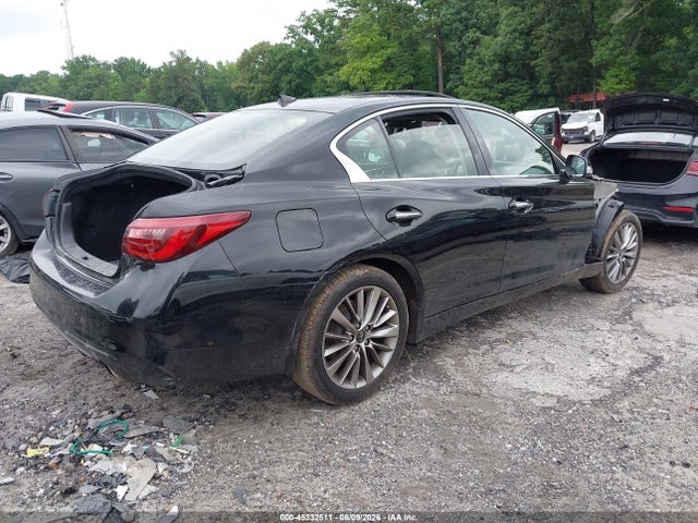Продажа на аукционе авто 2018 Infiniti Q50 3.0t Luxe, vin: JN1EV7AP0JM591634, номер лота: 45332511
