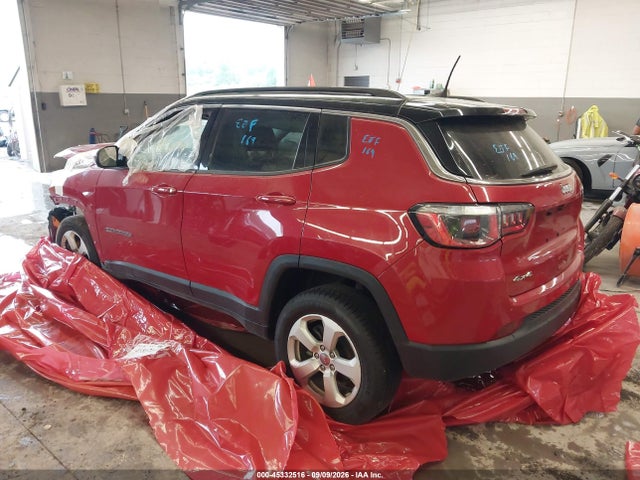 Продажа на аукционе авто 2019 Jeep Compass Latitude 4x4, vin: 3C4NJDBB5KT813168, номер лота: 45332516