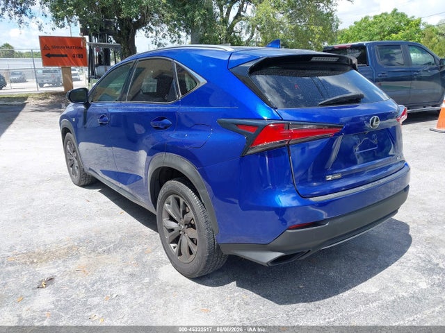 45332517 :رقم المزاد ، JTJYARBZ4J2106941 vin ، 2018 Lexus Nx 300 F Sport مزاد بيع